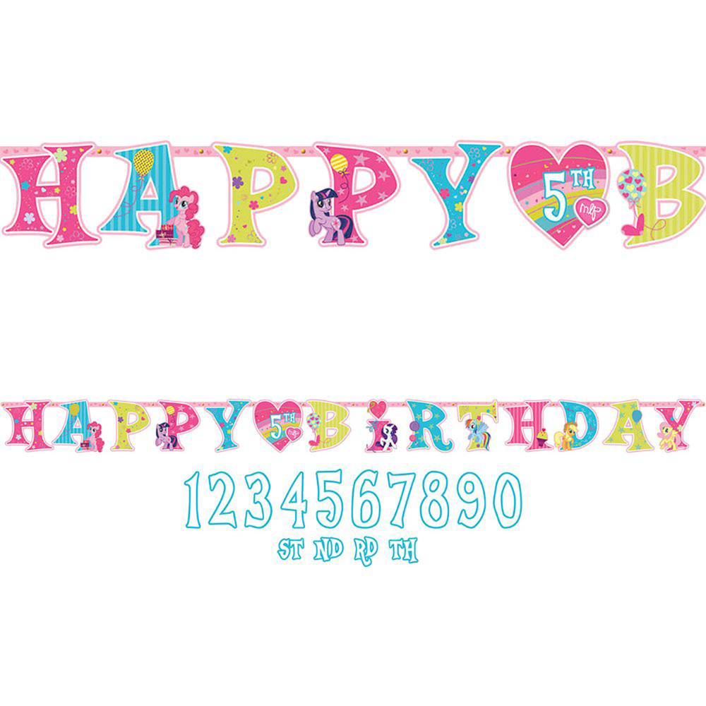 LITTLE PONY JUMBO BANNER