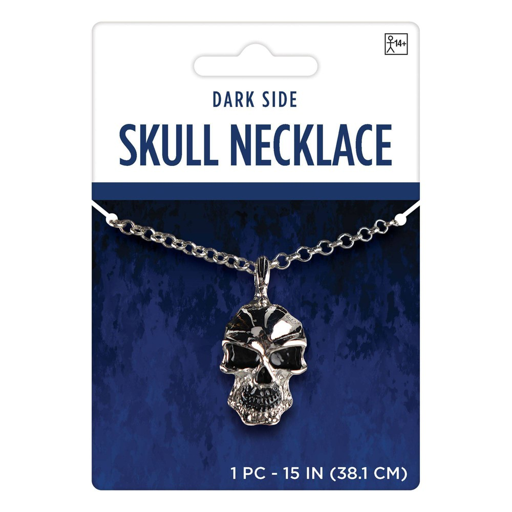 Shiny Skull Necklace