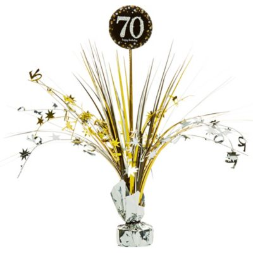 70th Sparkling Celeb - Spray Centerpiece