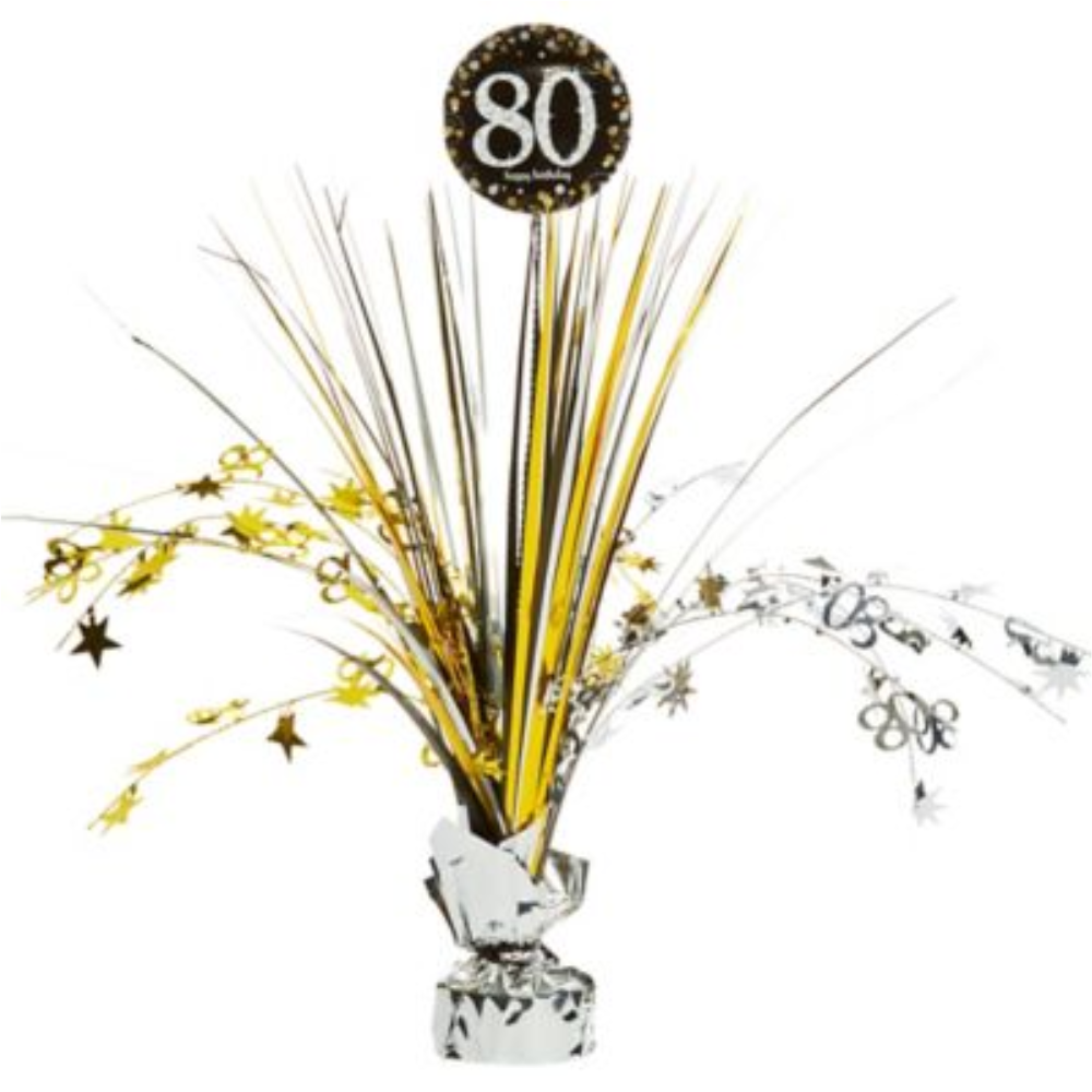 80th Sparkling Celeb - Spray Centerpiece