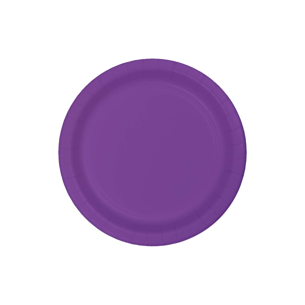 Amethyst Luncheon Plates 