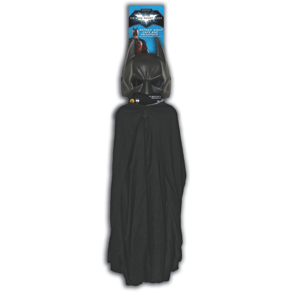 Batman Adult Cape & Mask Set