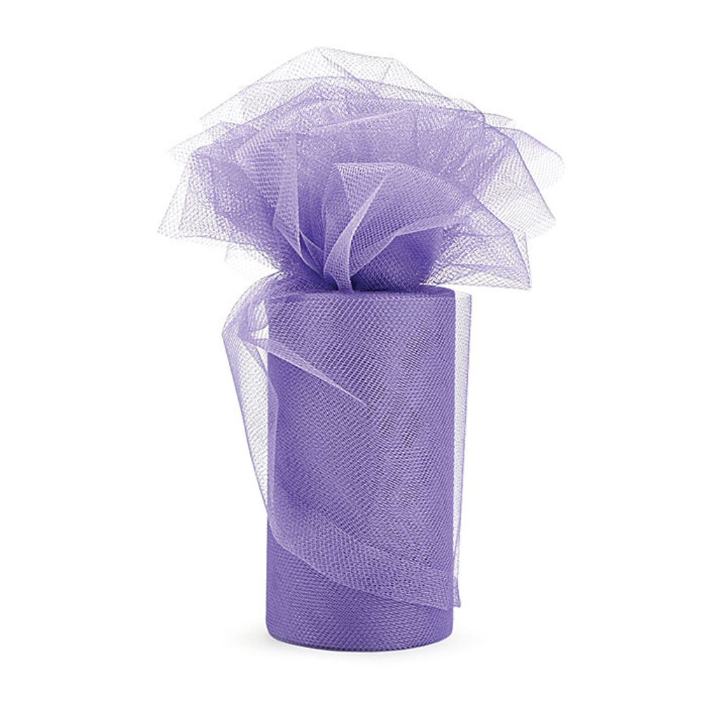 TULLE 5 3/4"X25YD LAVENDER