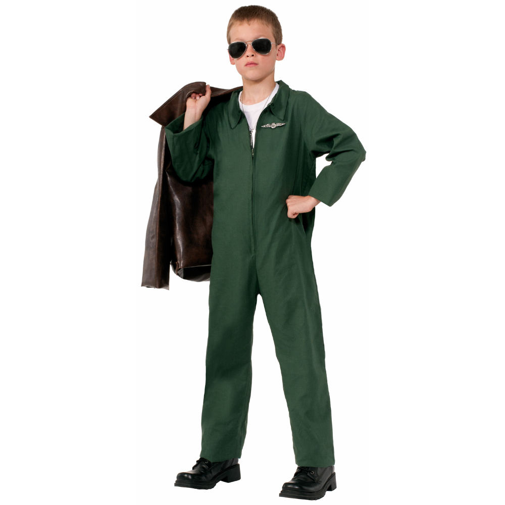 Air Force Jumpsuit Kids Costume
