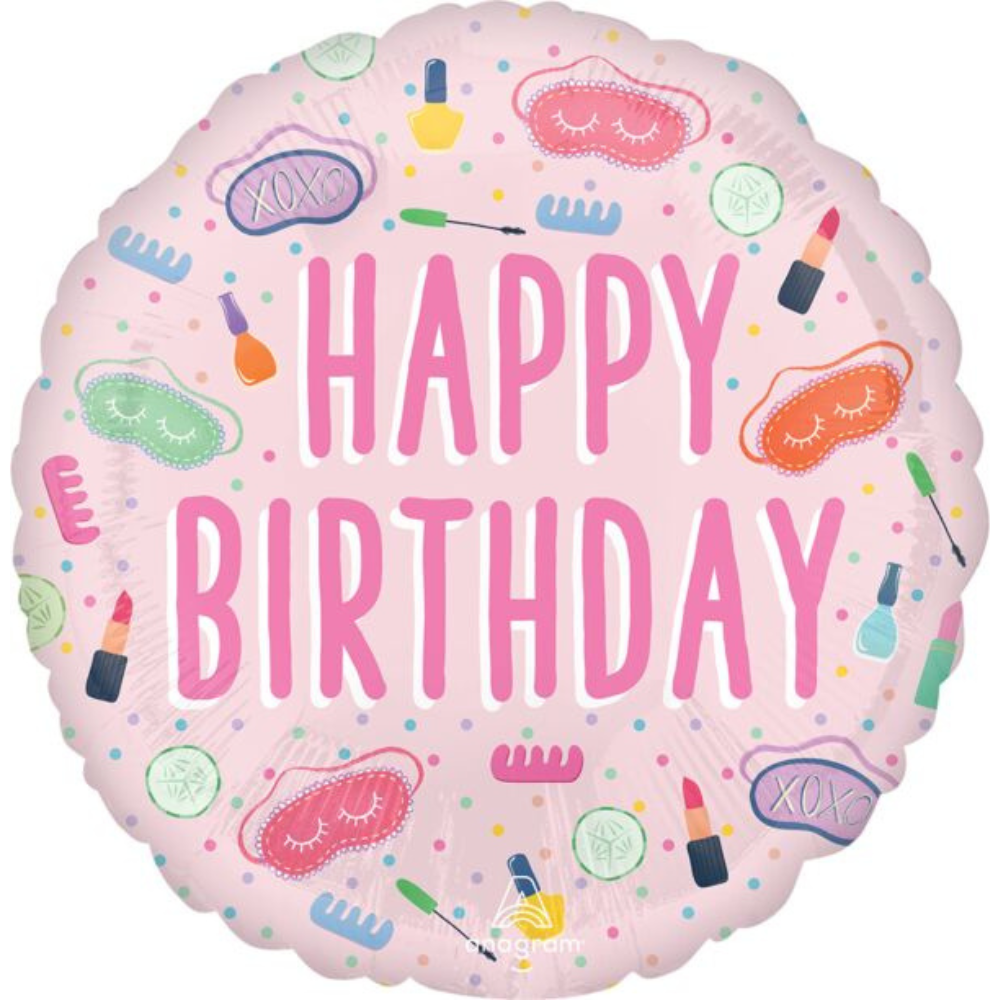 384 17" Spa Party Foil Balloon