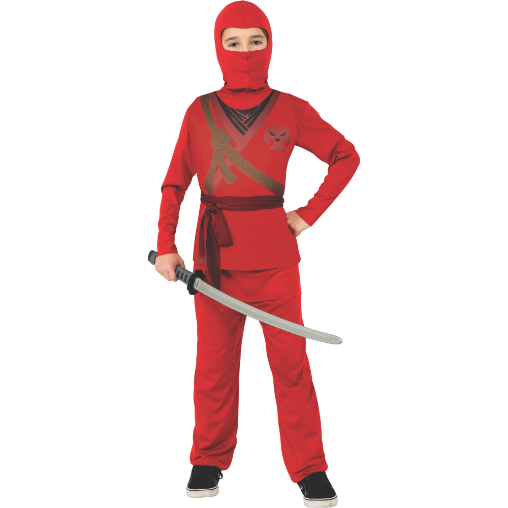Red Ninja Kids Costume