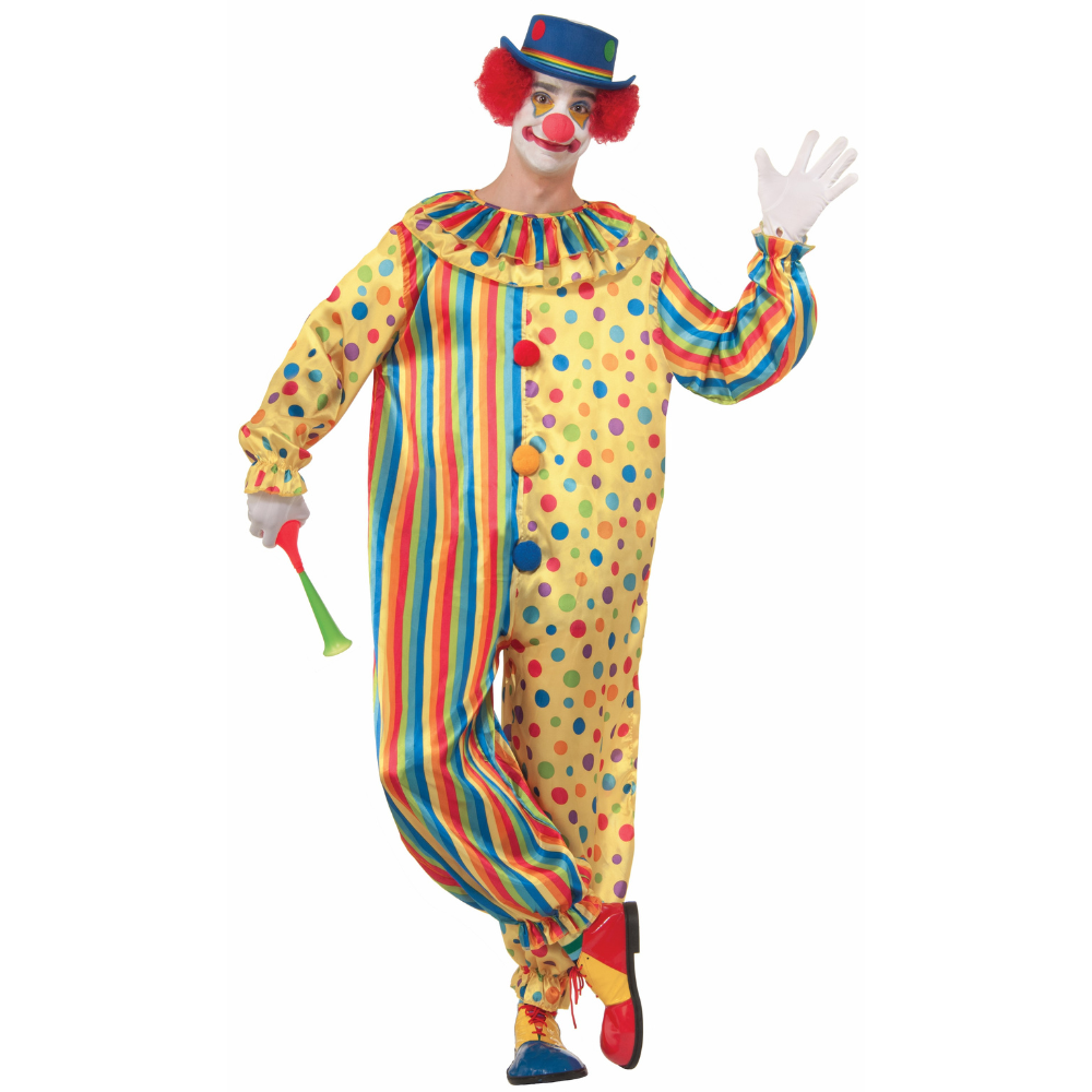 Spots The Clown Adult Costume