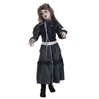 Girls Zombie Girl Costume - Small