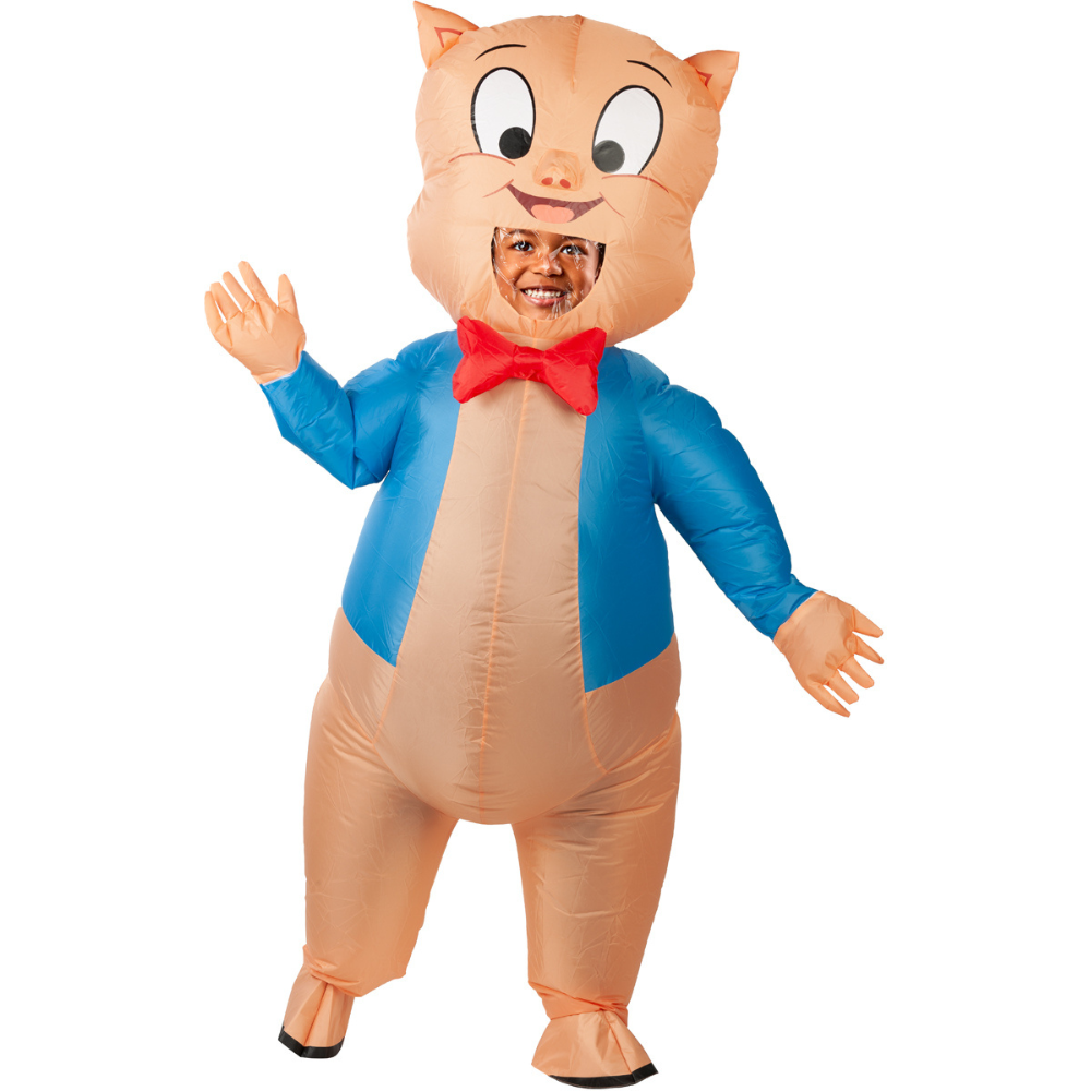 Porky Pig Kids Inflatable Costume