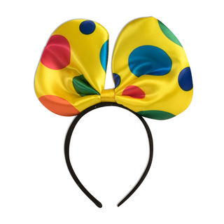 Polka Dot Bow Headband