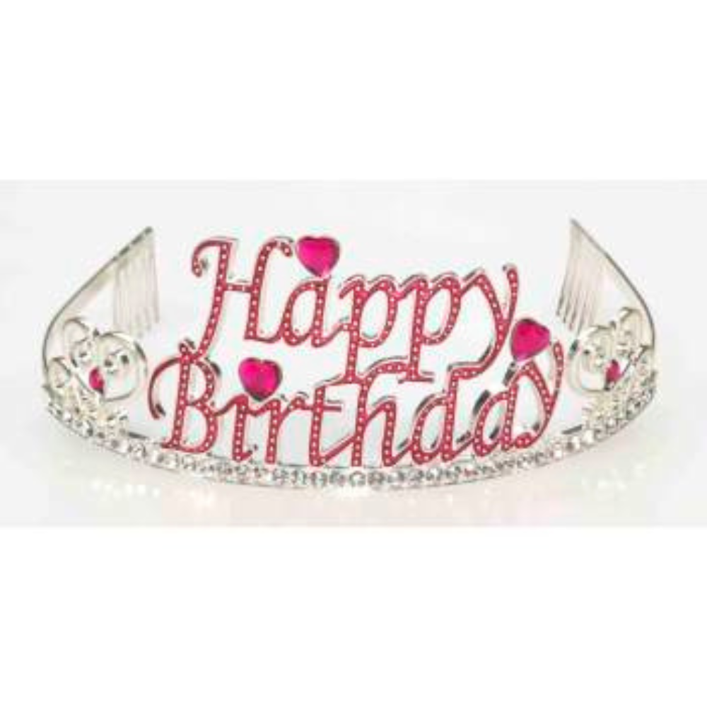 HAPPY BIRTHDAY TIARA WITH KEEPSAKE BOX