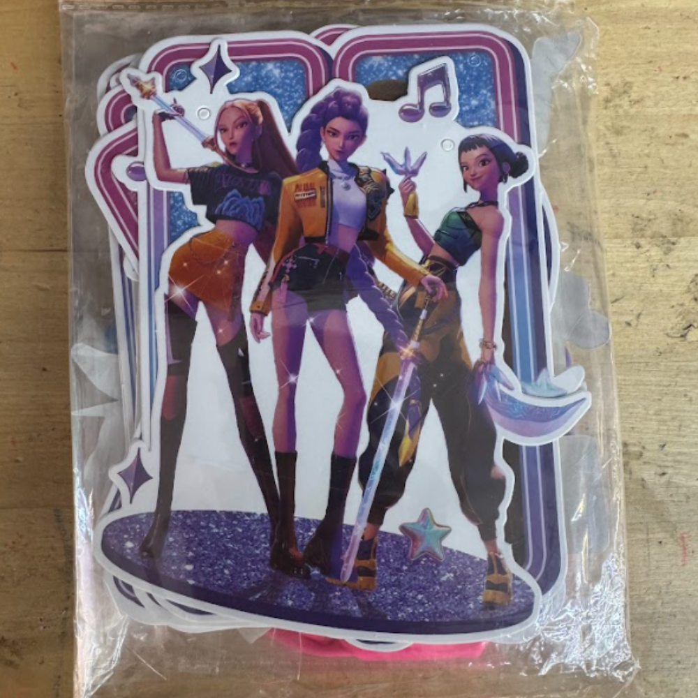 K-Pop Demon Hunters Party Kit