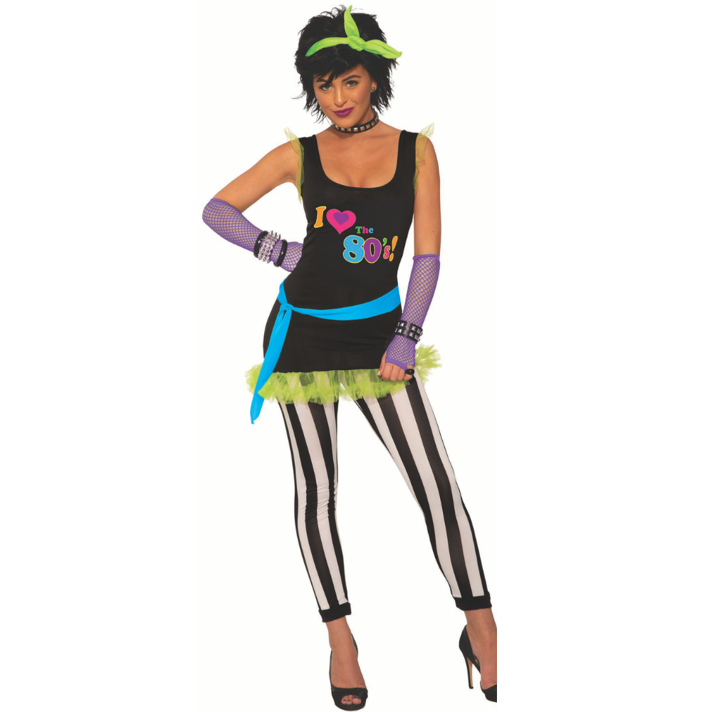 80's Rocker Chick Adult Costume