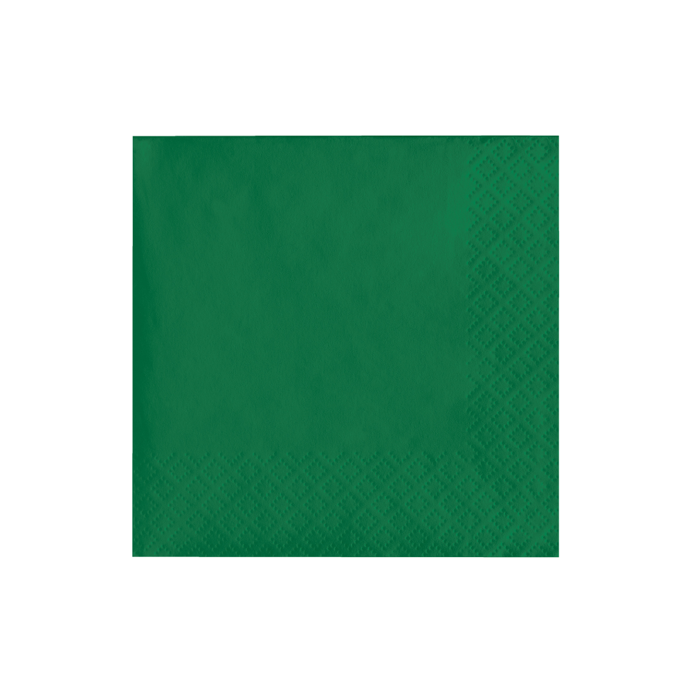 Emerald Green-  2ply Beverage Napkins 