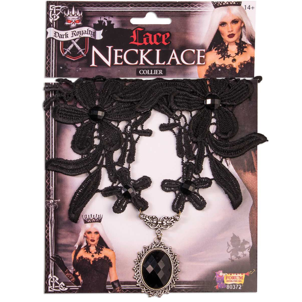 Dark Royalty Lace Necklace