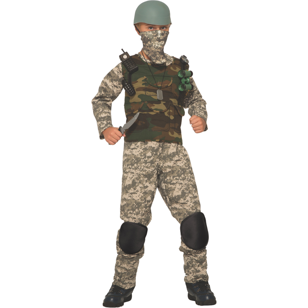 Combat Trooper Kids Costume