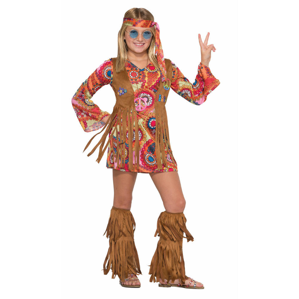 Peace Lovin Hippie Kids Costume