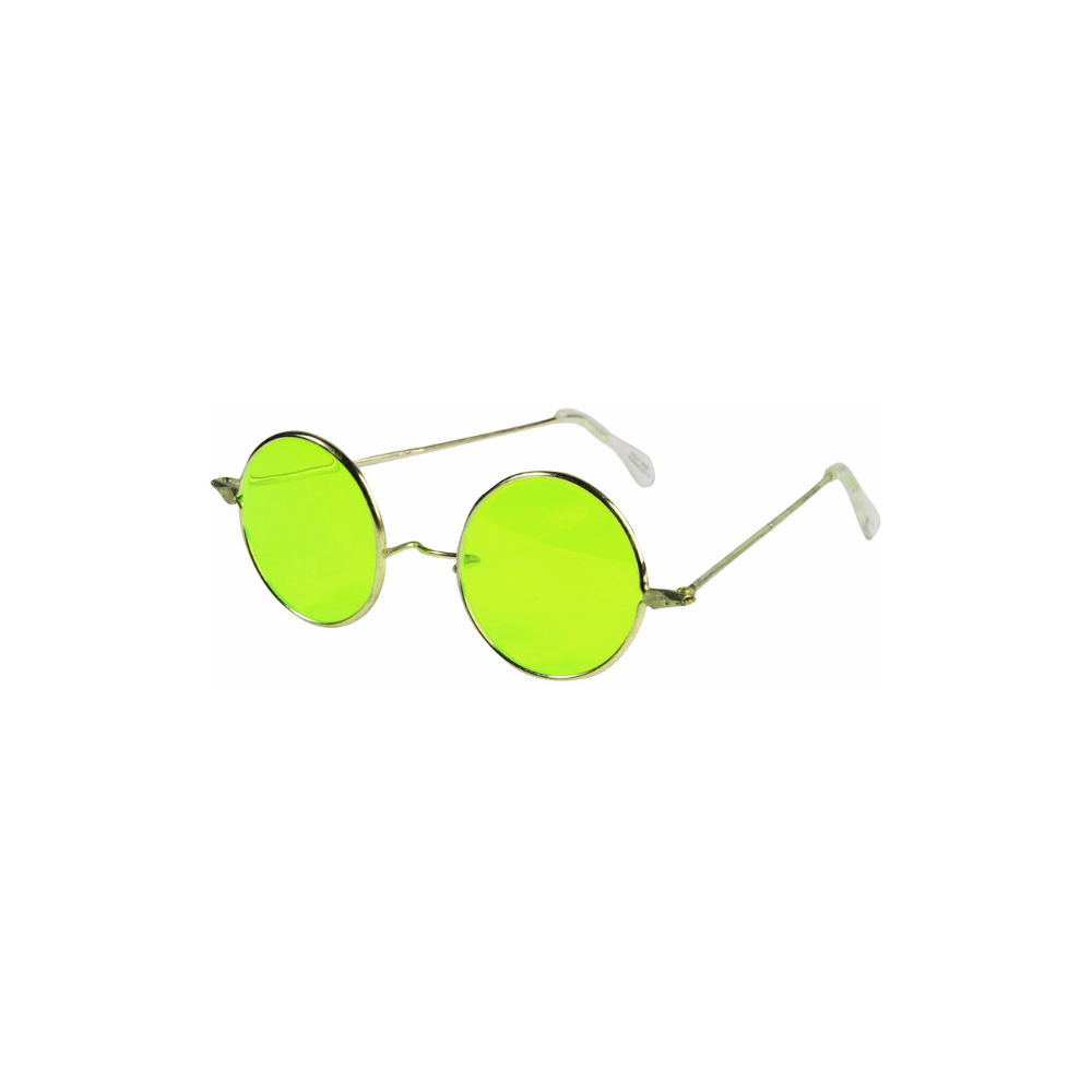 Hippie Glasses Green Lense