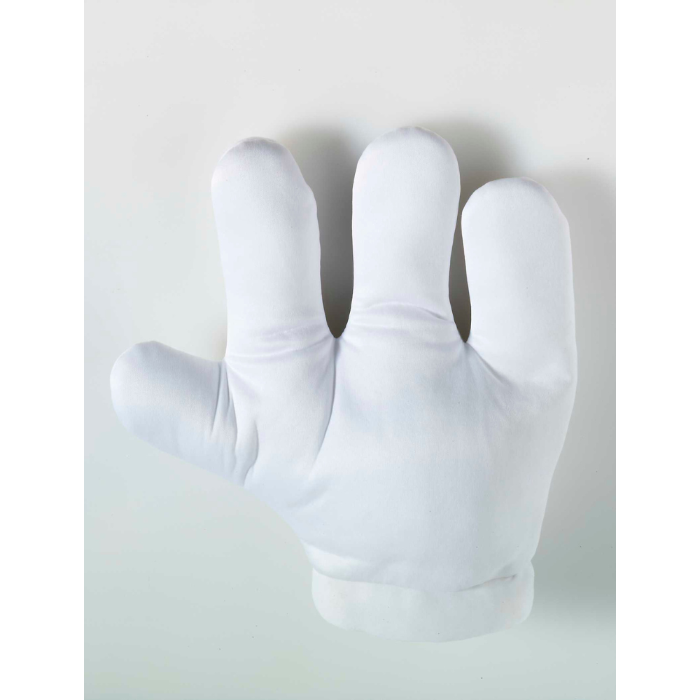 Foam Cartoon Mitts White