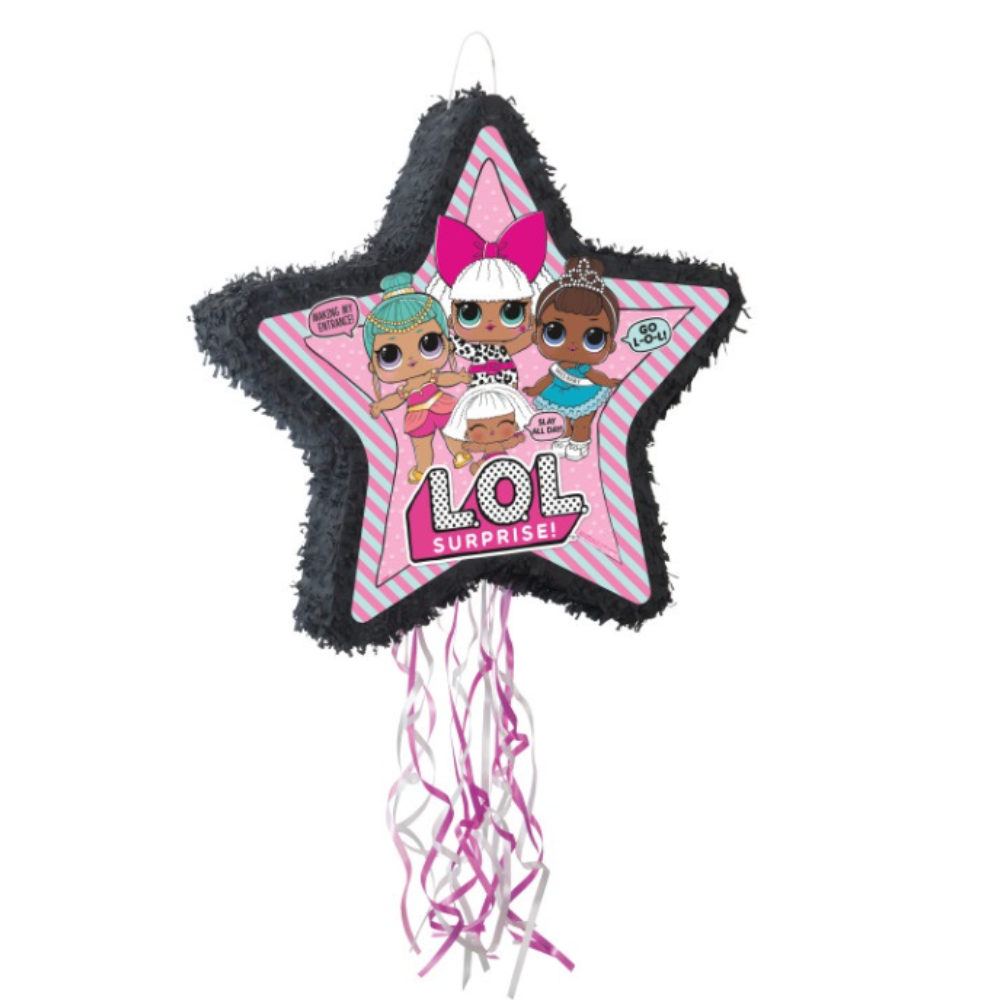 LOL Surprise Shaped Drum Pull Pinata