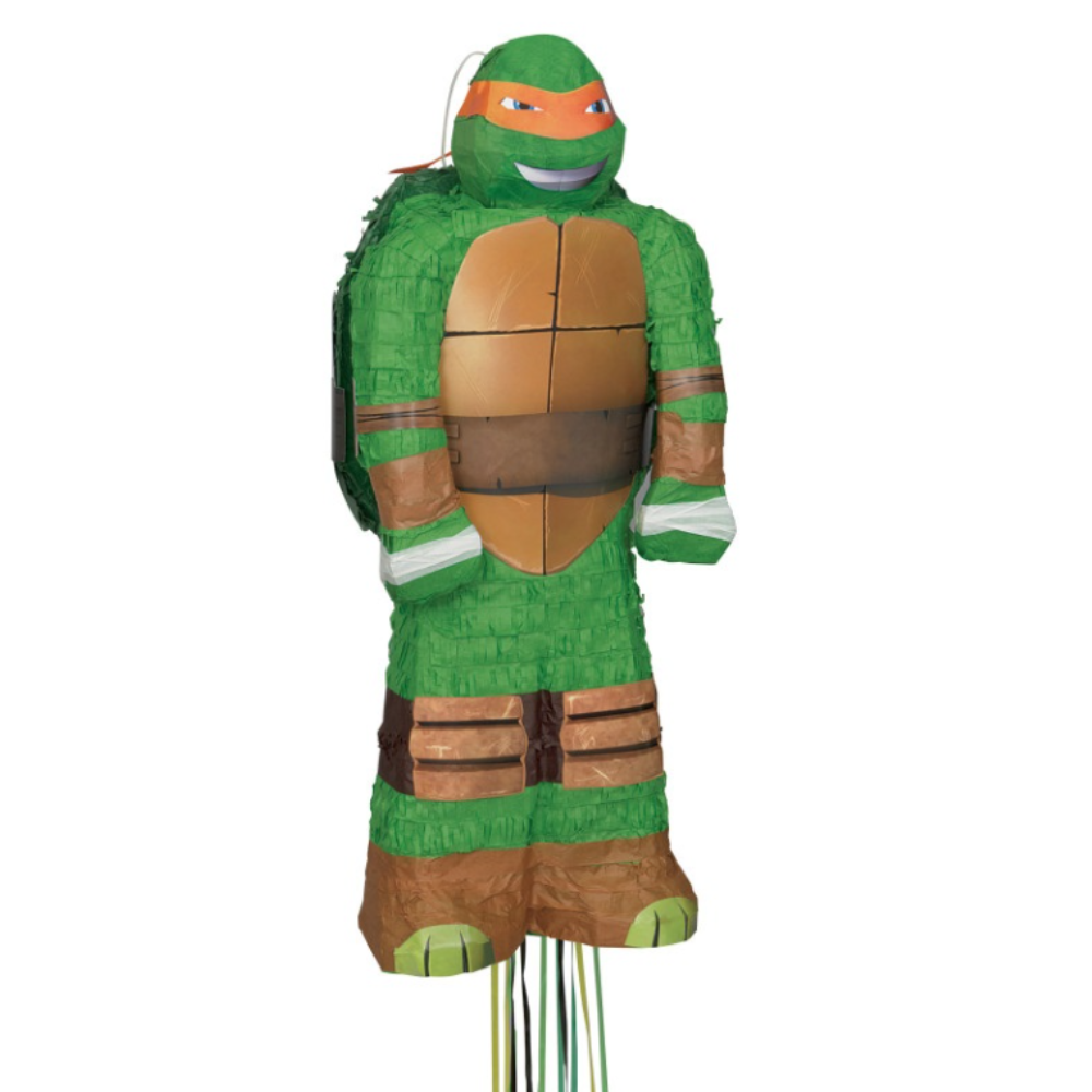 Teenage Mutant Ninja Turtles Pinata - Michelangelo  Orange