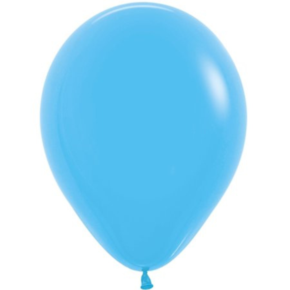 11 Inch Sempertex Fashion Blue Latex Balloons (100 Pack) - Party Supplies Decorations