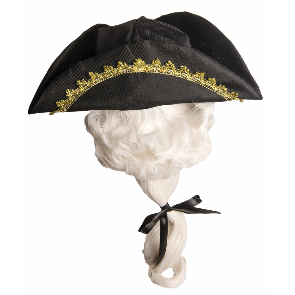 Child's Colonial Hat With Wig