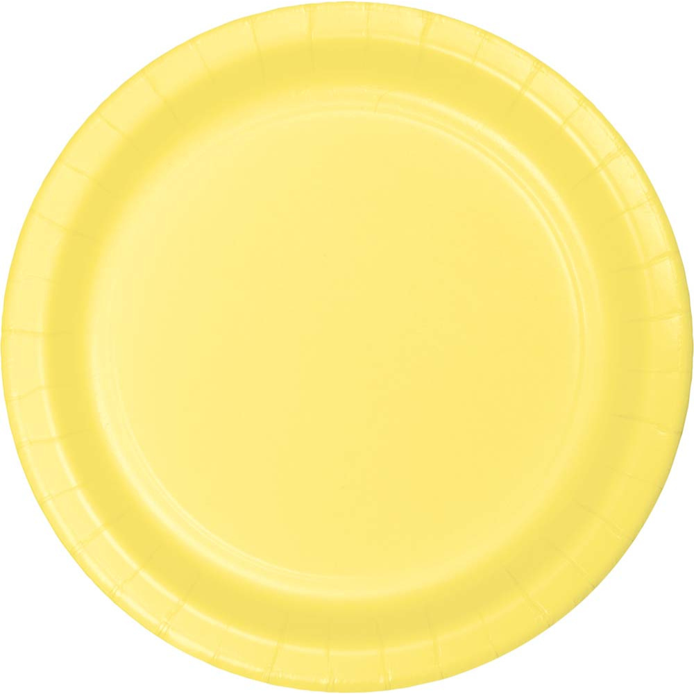 9" Paper Plate- Mimosa