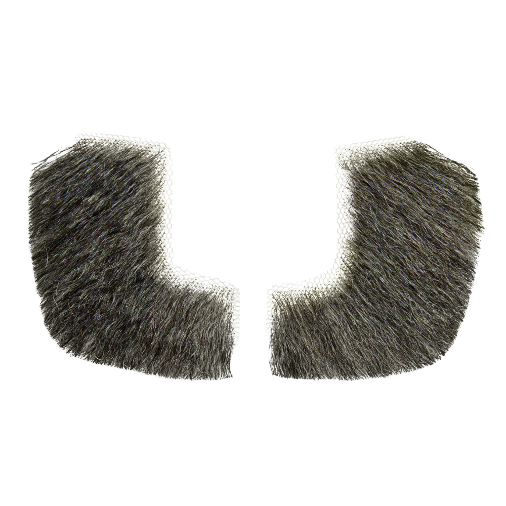Professional Sideburns-Dark Grey
