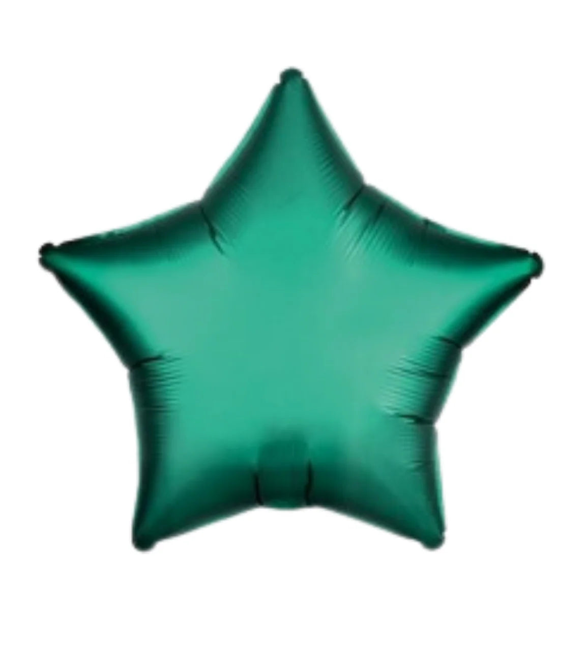 19" Star Chrome Green Balloon