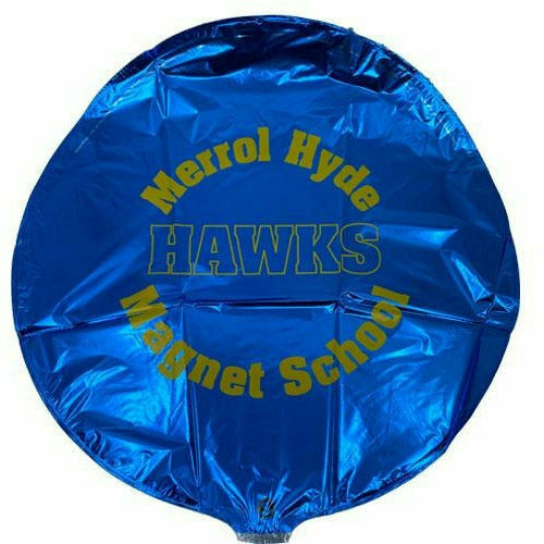 Pioneer Balloon BALLOONS I002 Merrol Hyde Magnet School Hawks 18&quot; Mylar Balloon