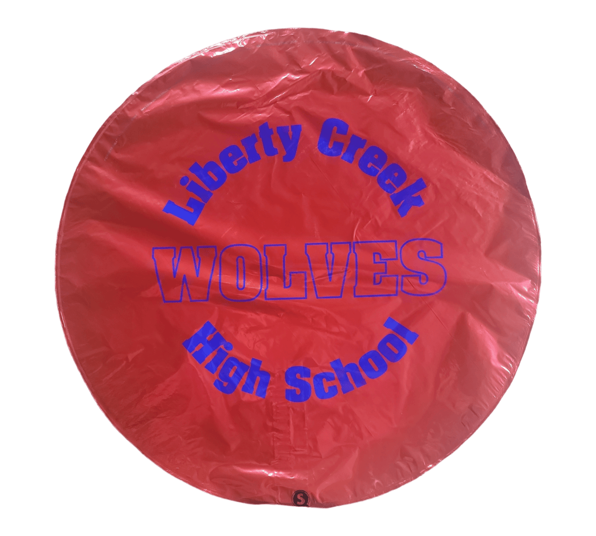 Pioneer Balloon BALLOONS Liberty Creek High School Bison 18&quot; Mylar Balloon