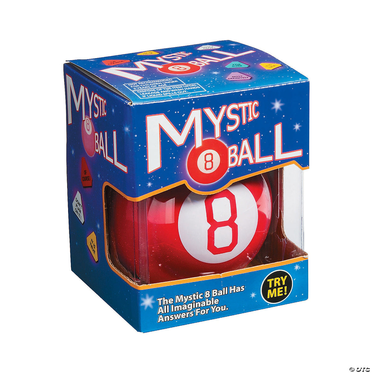 Plastic Magic Fortune Orb Balls
