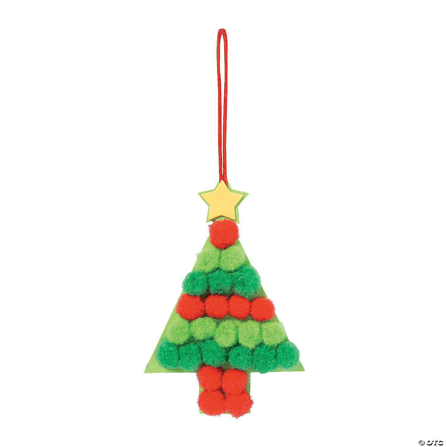 Pom-Pom Christmas Tree Craft Kit