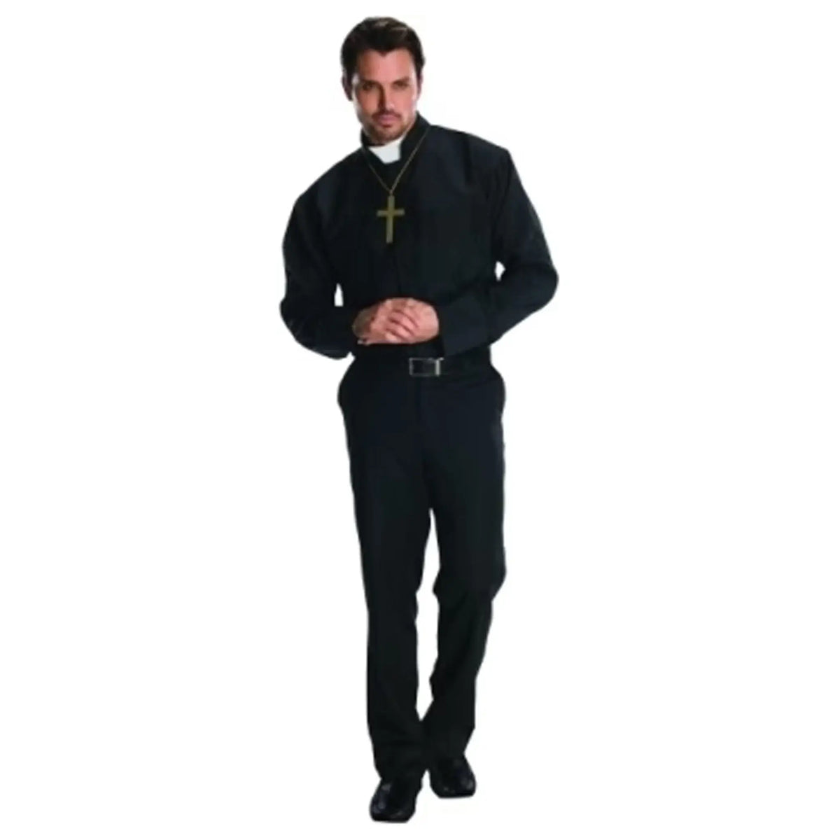 Mens Priest Costume Top