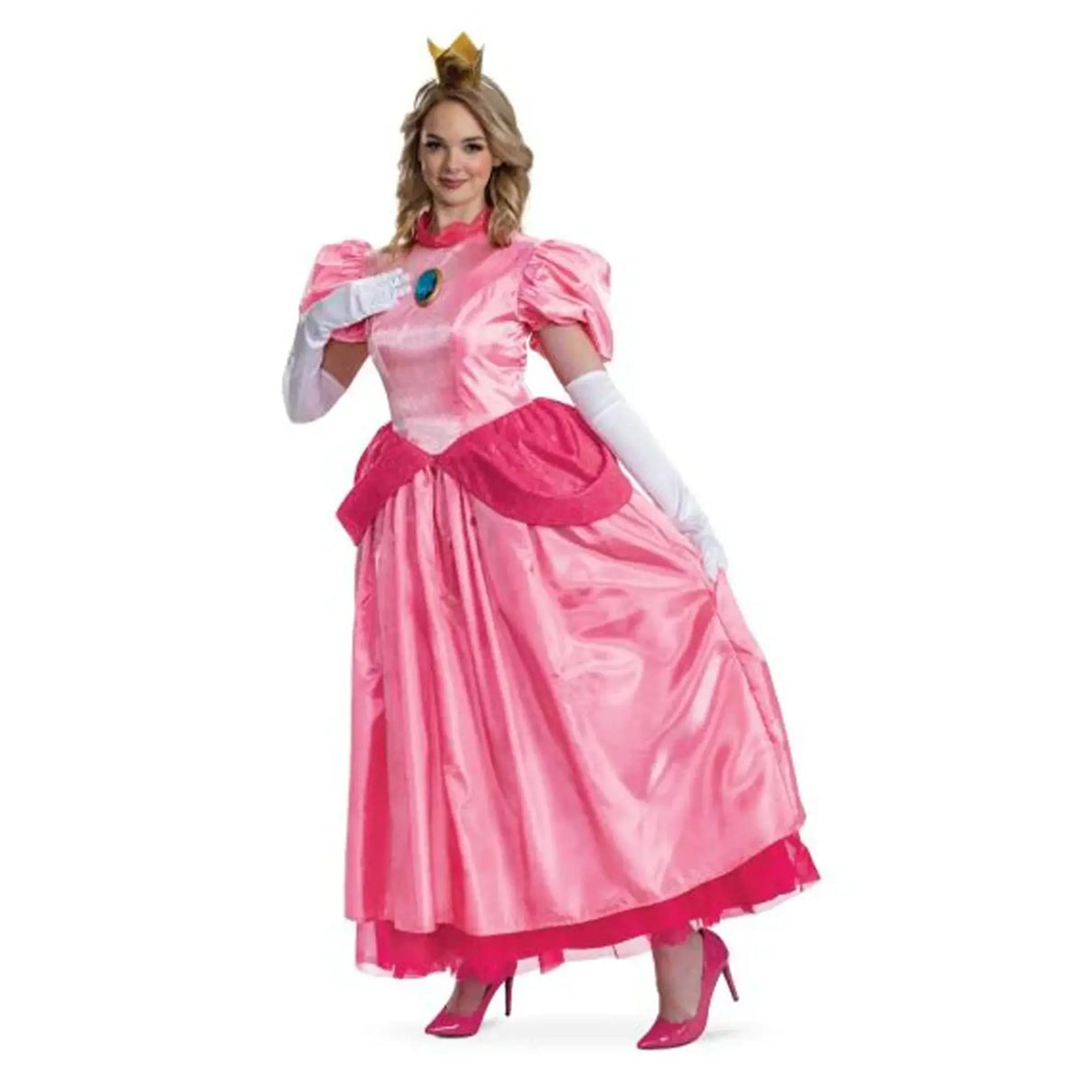 Womens Princess Peach Elevated Costume