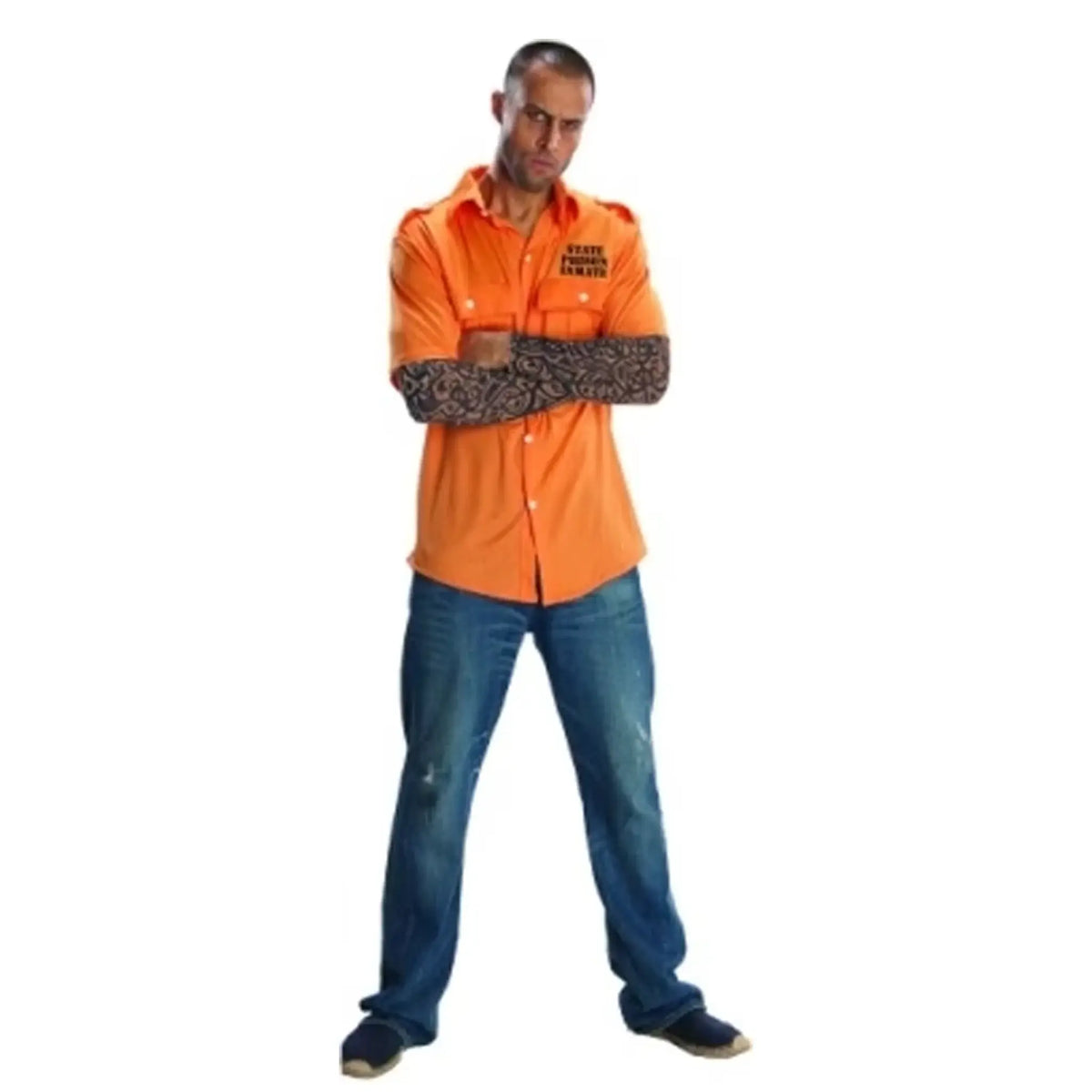 Prisoner Adult Costume Top