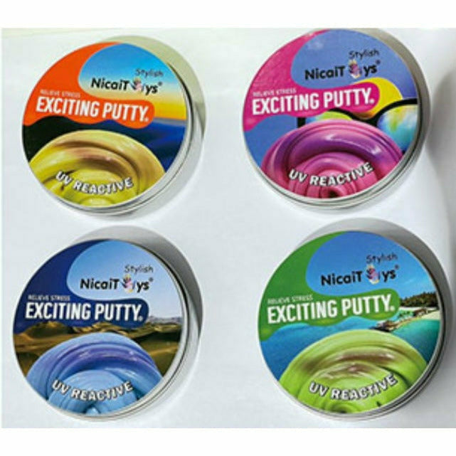 Puka Creations TOYS Exciting UV Reactive Putty