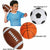 Puka Creations TOYS Football Sport Beach Balls