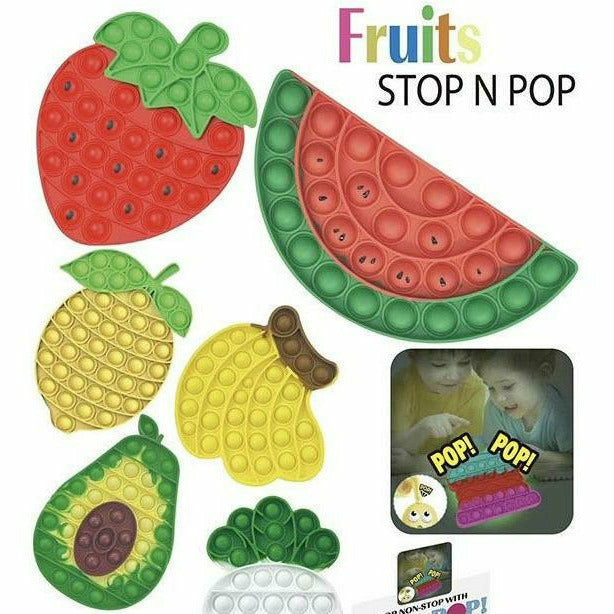 Puka Creations TOYS Fruits Stop N Pop