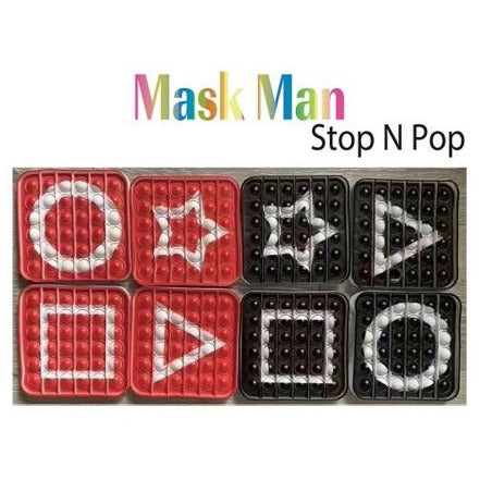 Puka Creations TOYS Mask Man Stop N Pop