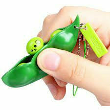 Puka Creations TOYS Pea Pod Key Chain