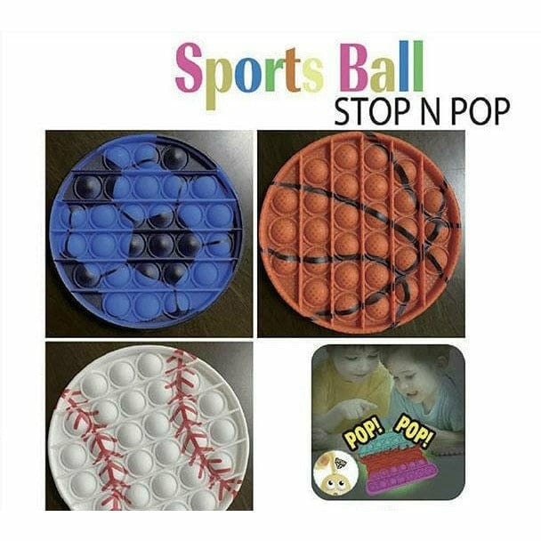 Puka Creations TOYS Sports Ball Stop N Pop