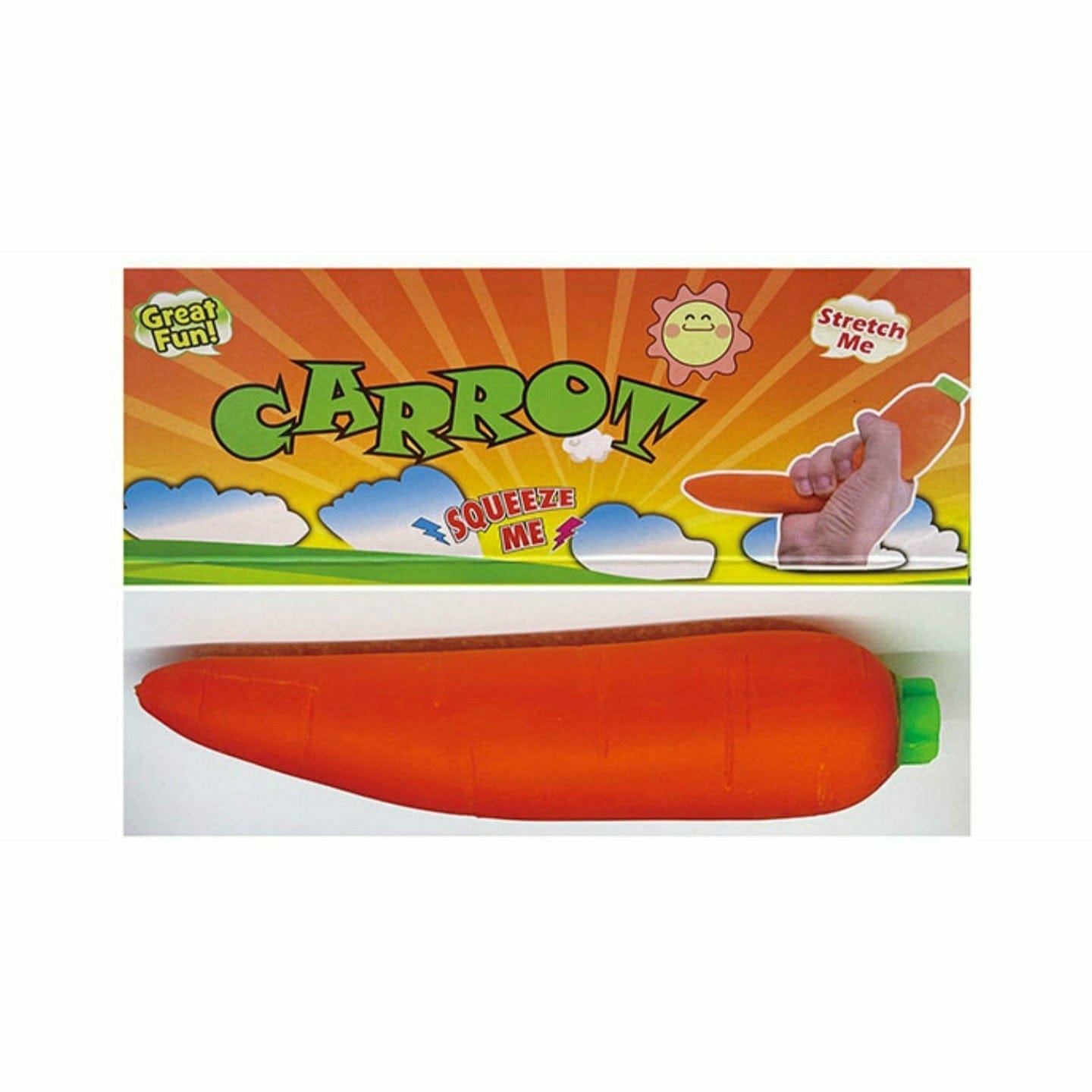 Puka Creations TOYS Squeeze Carrot Toys