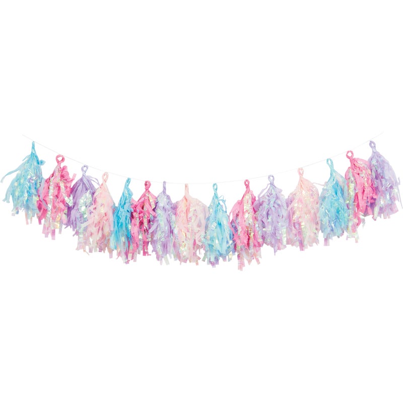 Iridescent Tissue Garland