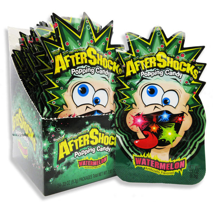 Redstone Foods Inc CANDY AFTERSHOCKS POPPING CANDY - WATERMELON