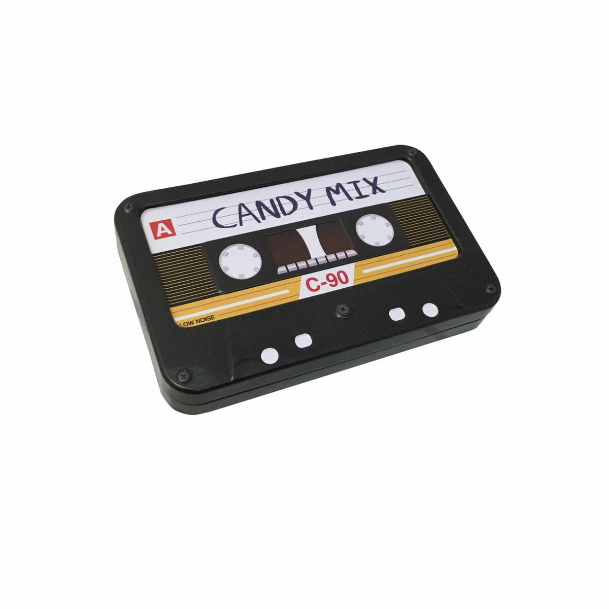 Redstone Foods Inc CANDY CANDY MIX CASSETTE TAPE TIN W/ CHERRY CANDY