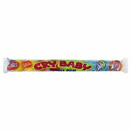 Redstone Foods Inc CANDY CRY BABY EXTRA SOUR GUMBALLS 9 PC TUBE