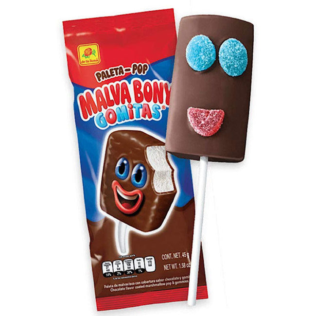 Redstone Foods Inc CANDY DE LOSA MALVABONY - CHOCOLATE MARSHMALLOW POP