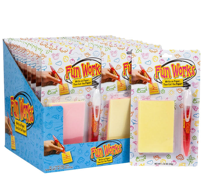 Redstone Foods Inc CANDY FUN FACTORY WRITE & EAT PAPER CANDY